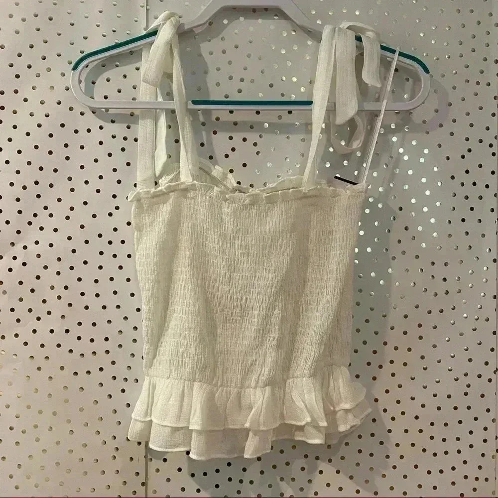 Princess Polly Panova White Top NWT